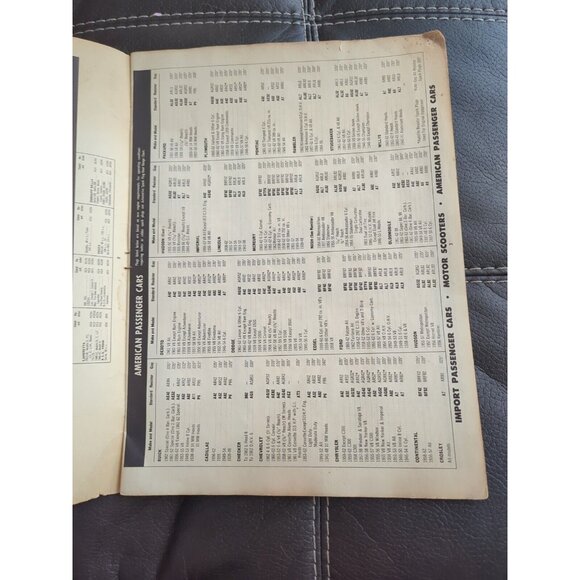 1960s AUTO-LITE SPARK PLUGS Ignition Engineered Complete Specification Catalog - Picture 3 of 4